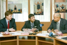 Павел Шапошников, Олег Мартыненко и Сергей Сокол